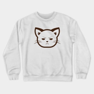 Annoyed Cat Crewneck Sweatshirt